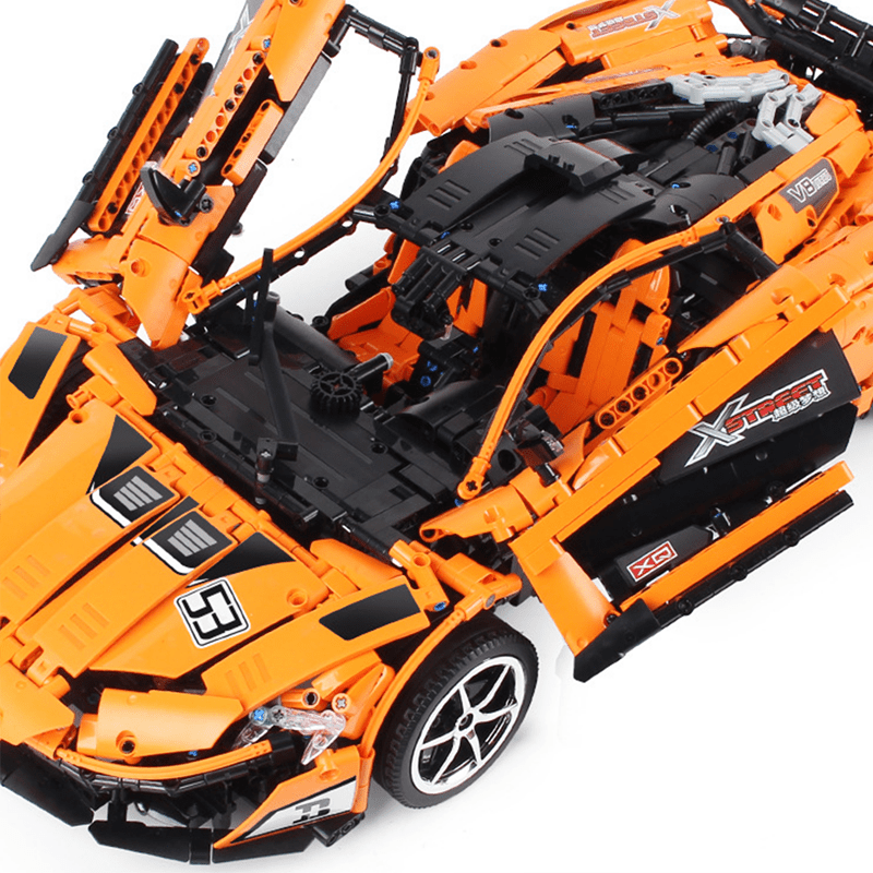 Orange Hybrid Hypercar P1 | 3228pcs