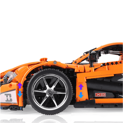 Orange Hybrid Hypercar P1 | 3228pcs