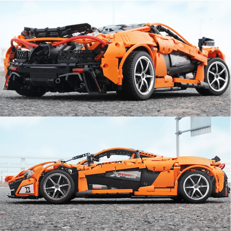 Orange Hybrid Hypercar P1 | 3228pcs