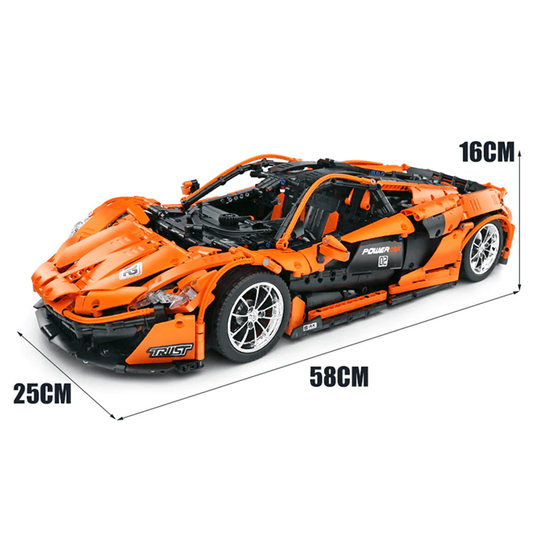 Orange Hybrid Hypercar P1 | 3228pcs