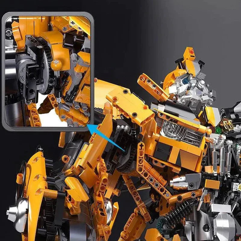 Mech Metamorphic Bumblebee Robot Bricks Toy | 5692pcs – Motor Builds