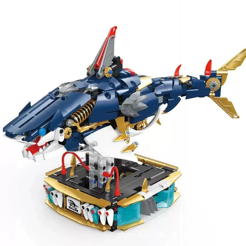 Mechanical Cyber Shark | 1213pcs