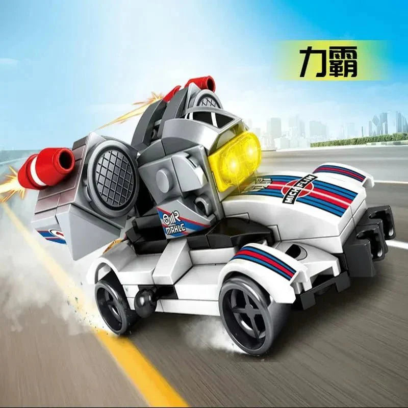 Mechanical Transformation Robot Racing Car Bricks Toy | 657pcs – Motor ...