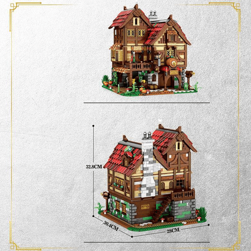 Medieval Bistro And Tavern | 2830pcs