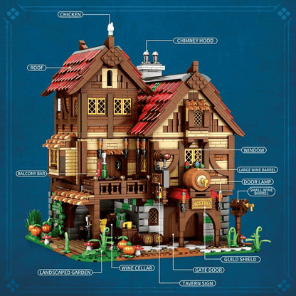 Medieval Bistro And Tavern | 2830pcs