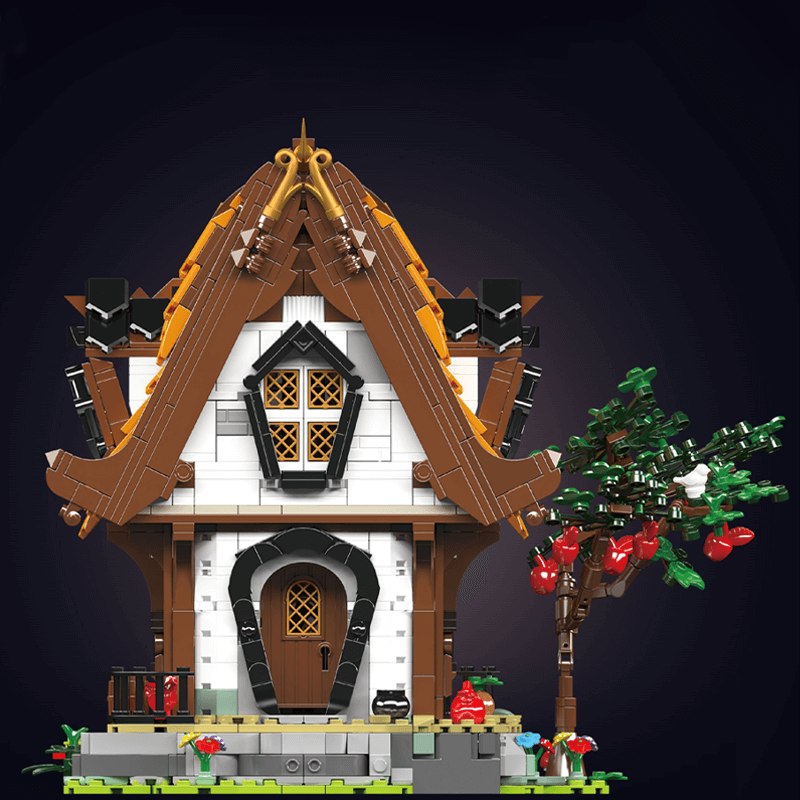 Medieval Wooden Cabin | 2191pcs
