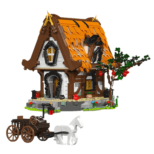 Medieval Wooden Cabin | 2191pcs