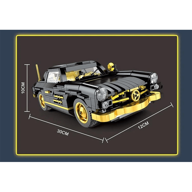 Classic Gullwing Sports Coupe | 886pcs
