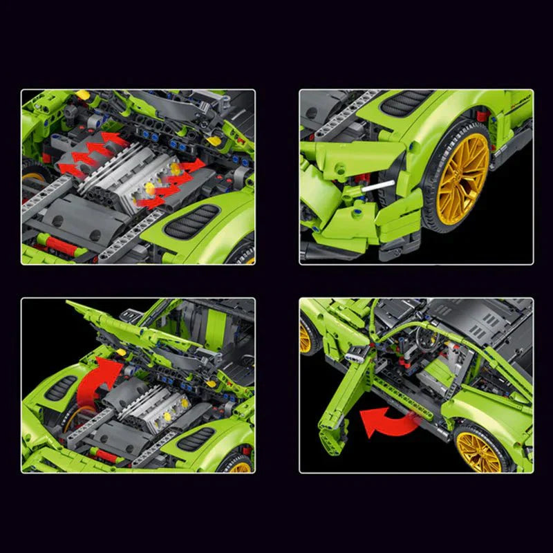 Green Track GTR V8 Coupe | 2897pcs