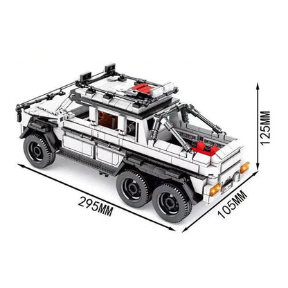 6x6 Luxury Off-Road Beast | 858pcs