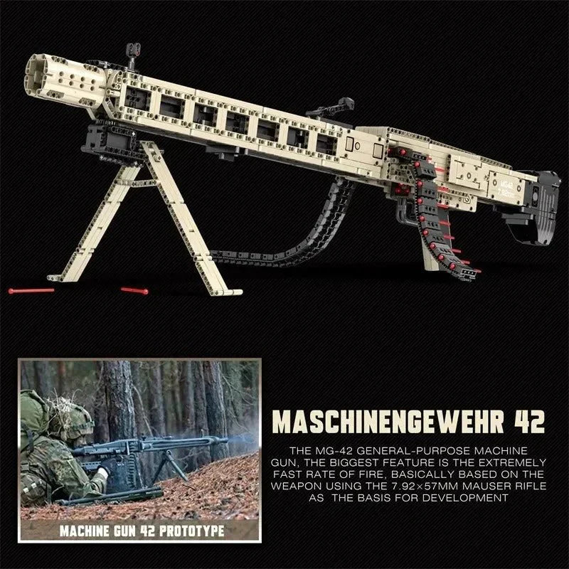 MG24 Electric Machine Gun | 1886pcs
