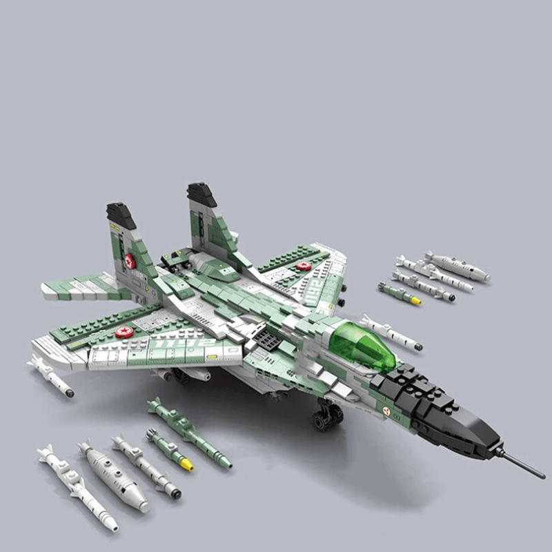 MiG Gurevich MIG-29 Fighter | 1386pcs