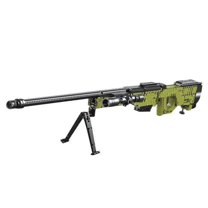 Military AWM Sniper Rifle Gun | 1628pcs