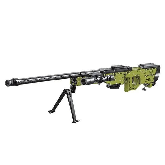 Military AWM Sniper Rifle Gun | 1628pcs