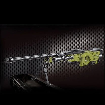Military AWM Sniper Rifle Gun | 1628pcs