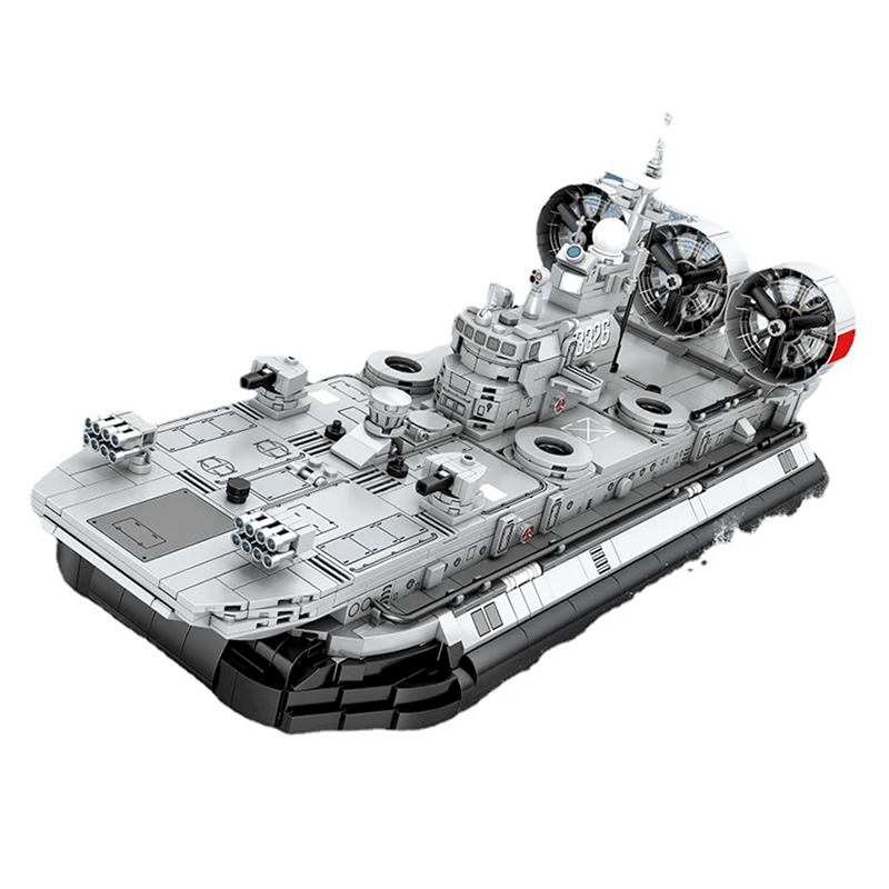 Military Hovercraft | 1439pcs – Motor Builds