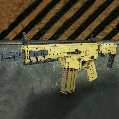Military Scar Assault Rifle | 1369pcs – Motor Builds