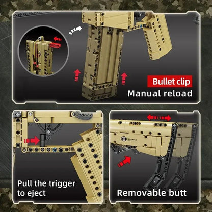 Military Scar Assault Rifle | 1369pcs