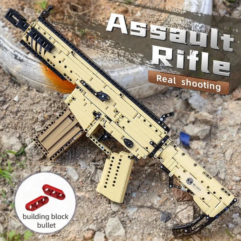 Military Scar Assault Rifle | 1369pcs