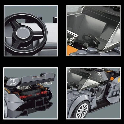 Mini Aero Track Hypercar | 352pcs