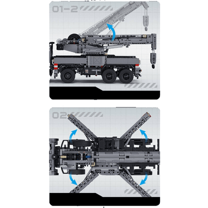 Mobile Crane Truck | 2686pcs