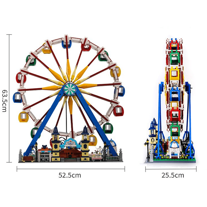 Motorised Ferris Wheel | 3835pcs