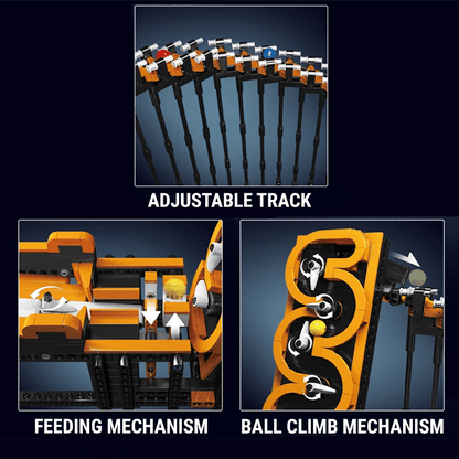 Motorised GBC Harp Track Marble Run | 1508pcs