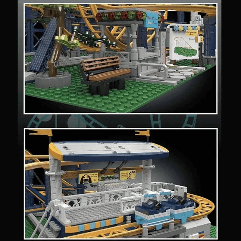 Motorised Looping Roller Coaster | 3237pcs
