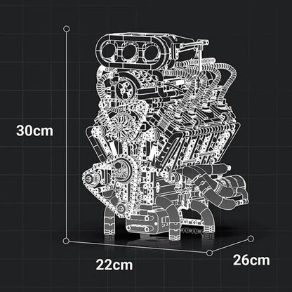 Motorised Muscle V8 | 2347pcs