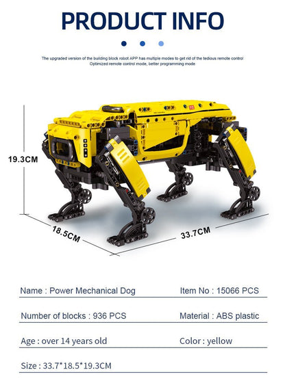 Motorized Boston Dynamic Alphadog LS3 | 936pcs