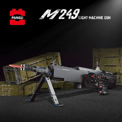 Motorized Burst Light Machine Gun | 1408pcs