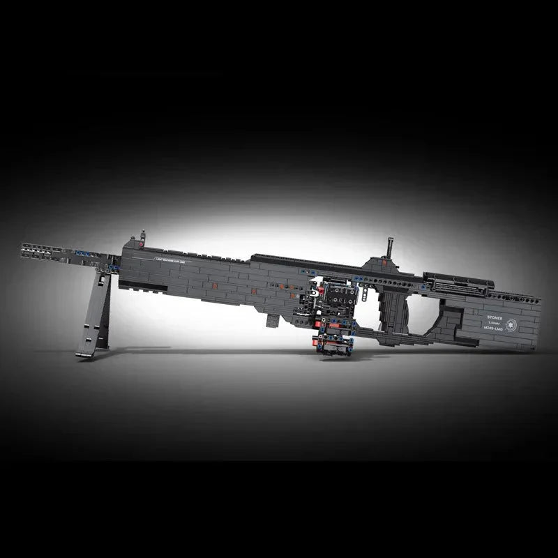 Motorized Burst Light Machine Gun | 1408pcs
