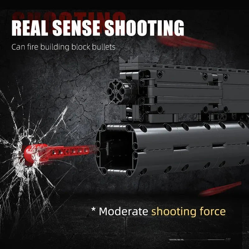 Motorized Grenade Launcher | 1333pcs – Motor Builds
