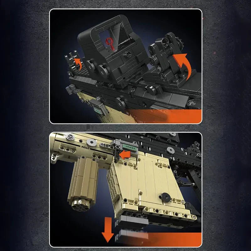 Motorized KRISS Vector SMG Gun