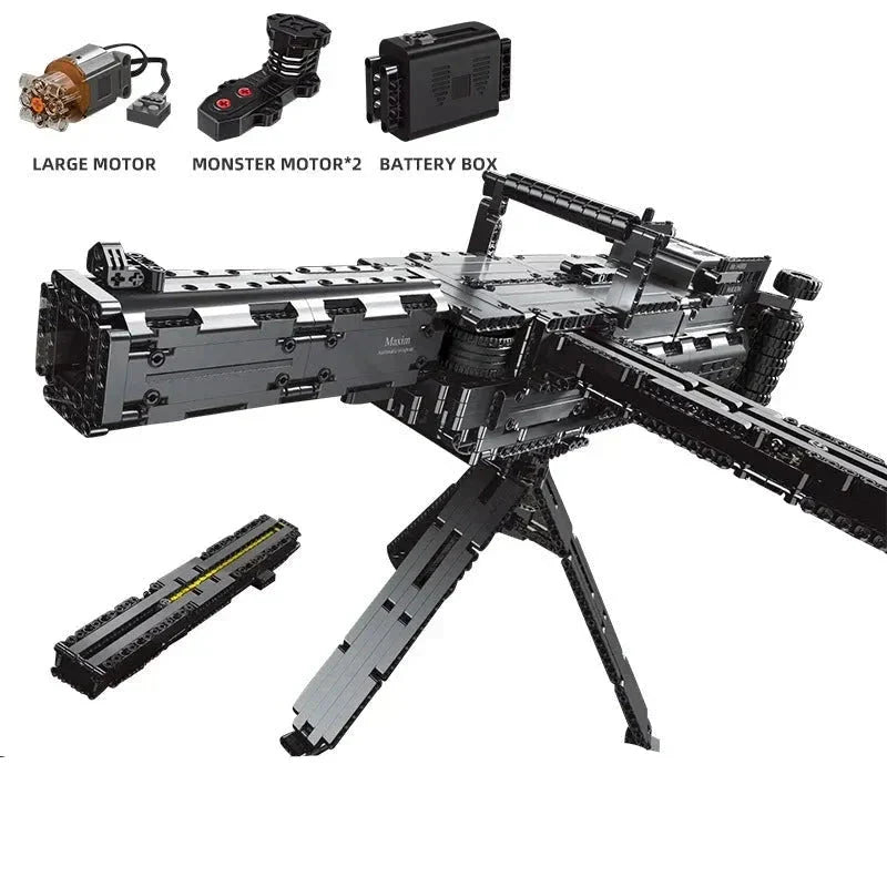 Motorized Maxim Burst Gun | 1399pcs