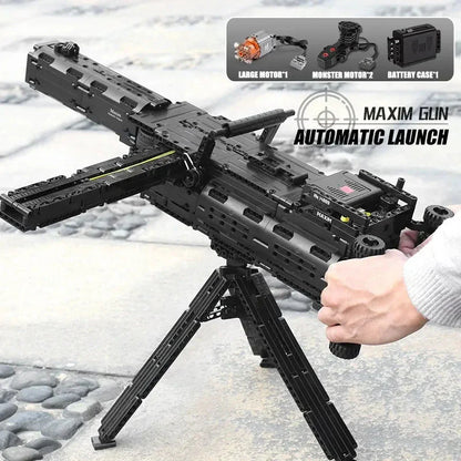 Motorized Maxim Burst Gun | 1399pcs