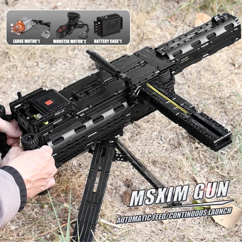 Motorized Maxim Burst Gun | 1399pcs