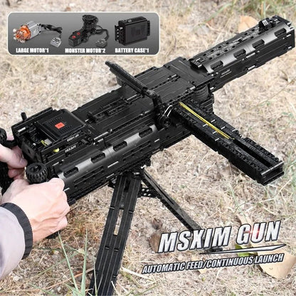 Motorized Maxim Burst Gun | 1399pcs