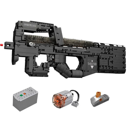 Motorized P90 SMG Gun | 1589pcs