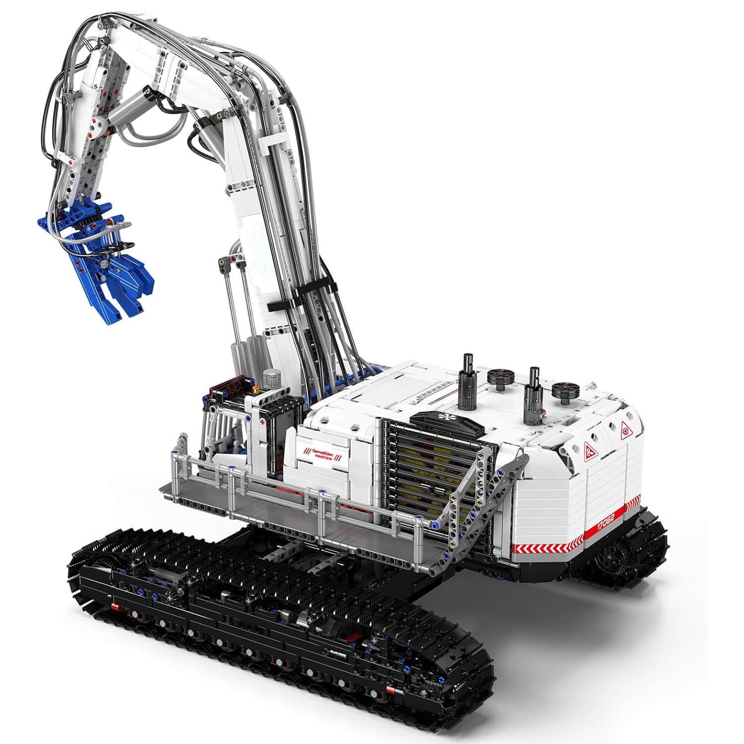 Motorized Pneumatic Claw Excavator | 4194pcs – Motor Builds