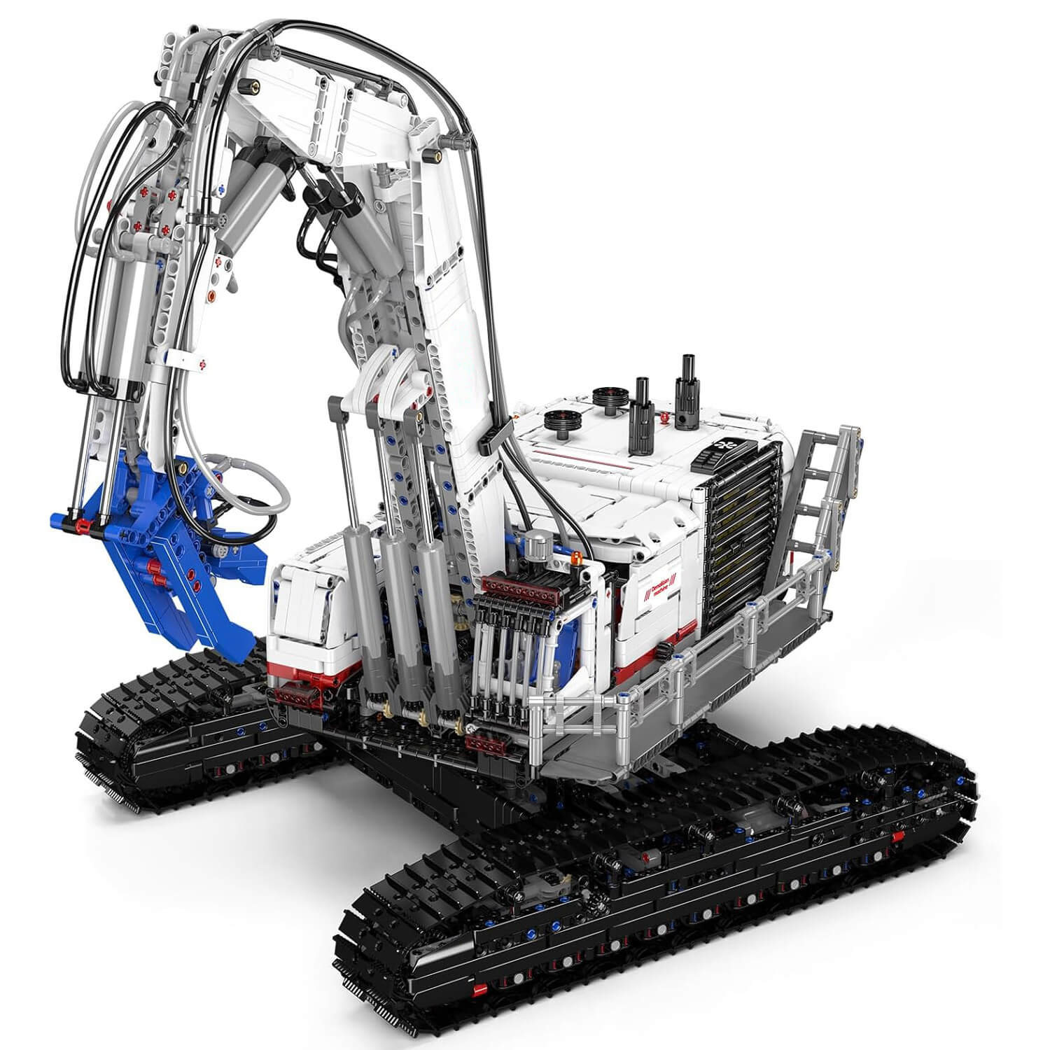 Motorized Pneumatic Claw Excavator | 4194pcs – Motor Builds