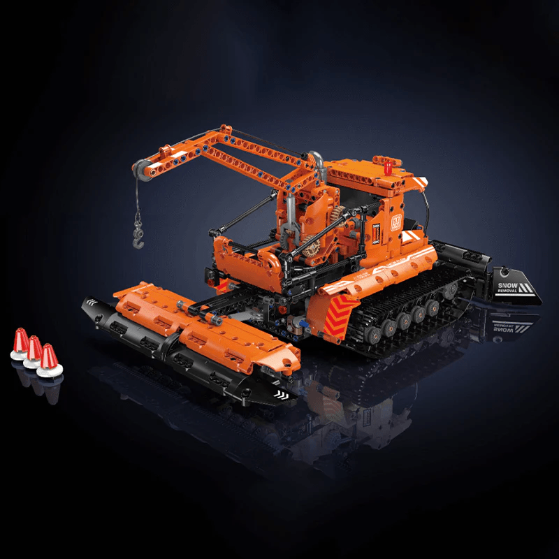 Motorized Snowplow Truck | 1240pcs