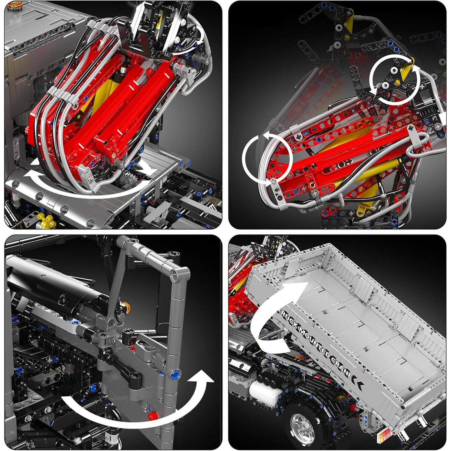 Motorized Truck-Mounted Crane | 3766pcs