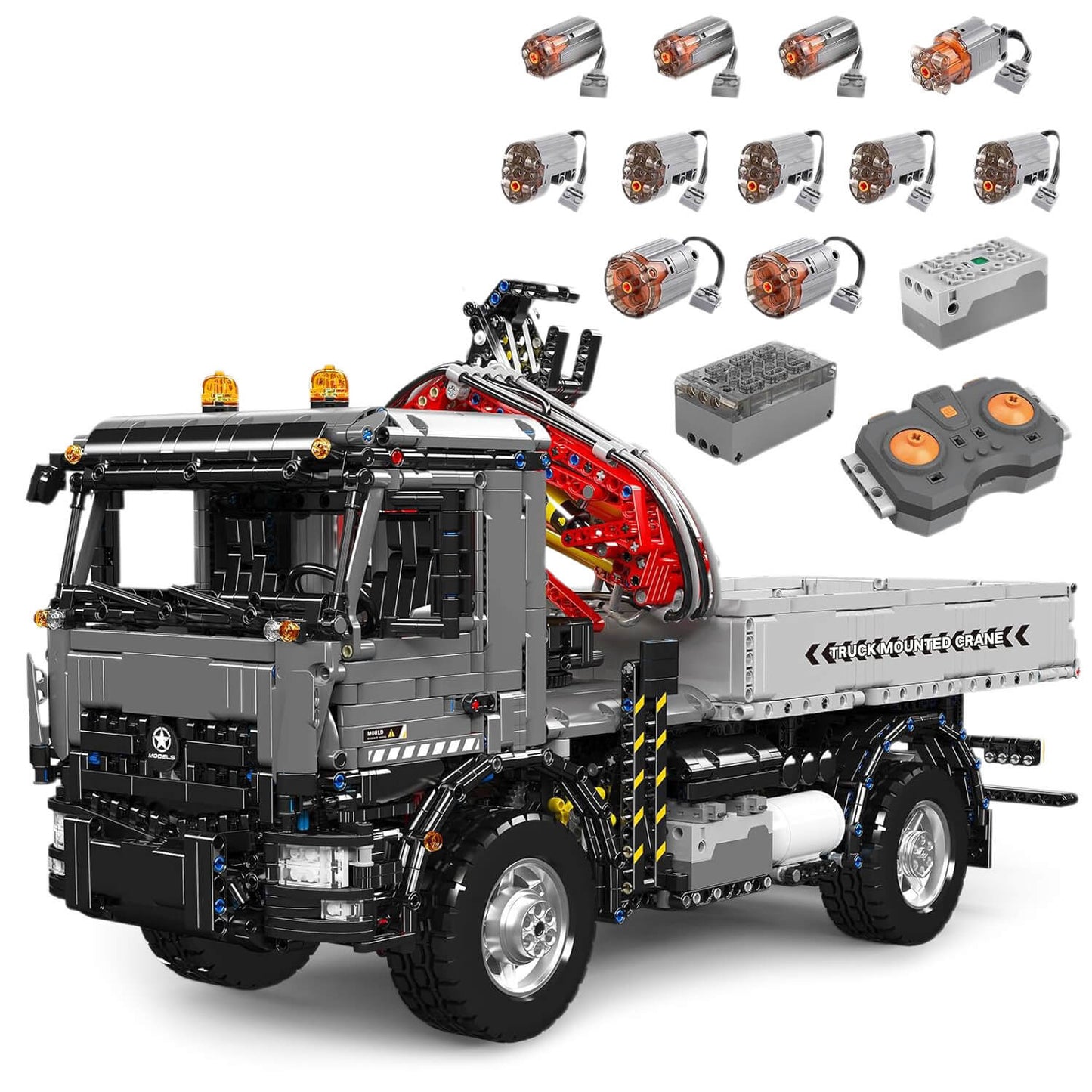 Motorized Truck-Mounted Crane | 3766pcs