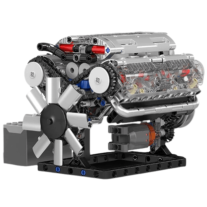 Motorized V8 Muscle Engine | 534pcs