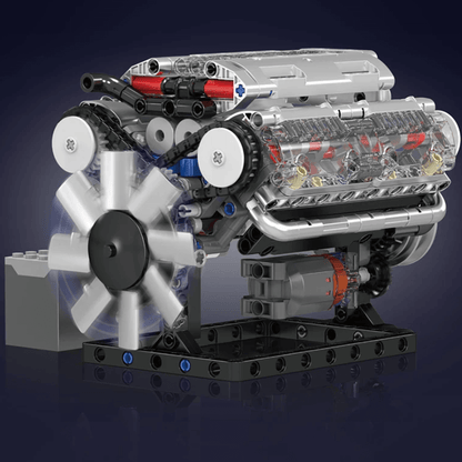 Motorized V8 Muscle Engine | 534pcs