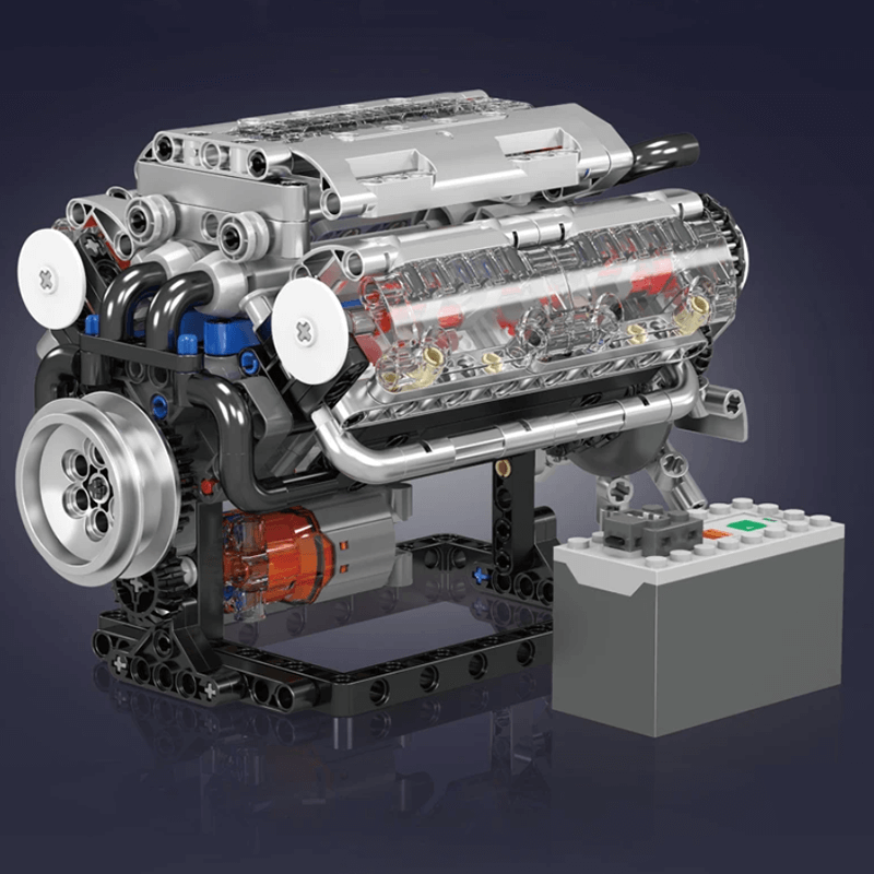Motorized V8 Muscle Engine | 534pcs