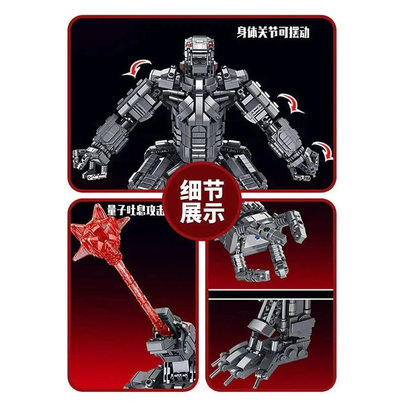 Movie Expert Mecha Godzilla Bricks Toy | 1903pcs