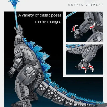 Movie Expert Monster Godzilla Bricks Toy | 2056pcs