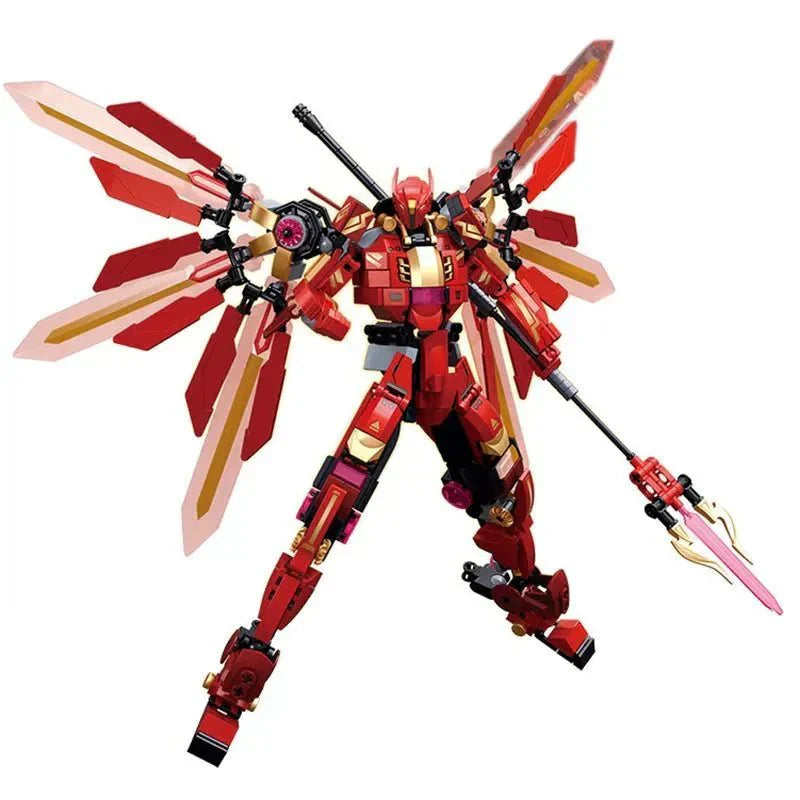 Movie Halberd Athena Transforming Mecha Robot Bricks Toy | 511pcs ...